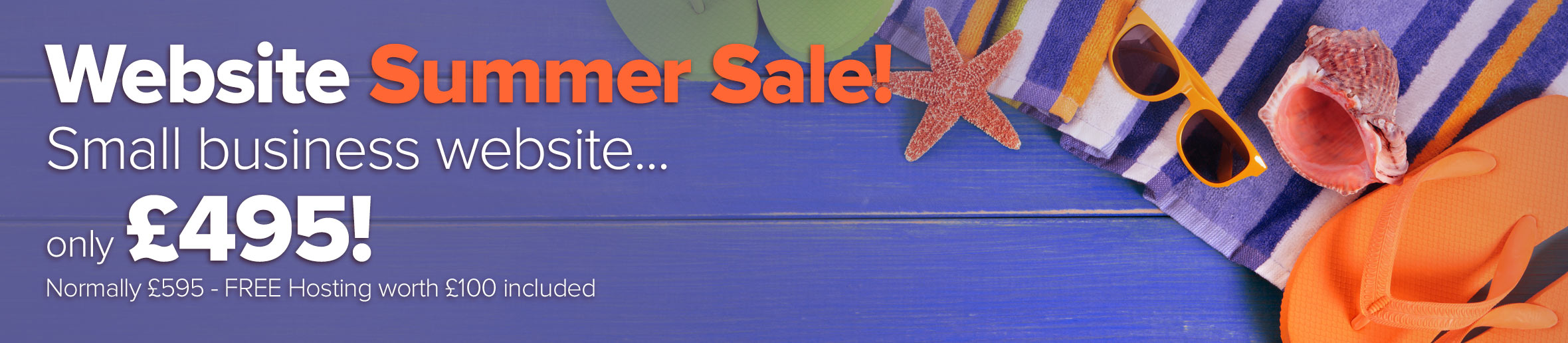 Website Summer Sale - Starter Package
